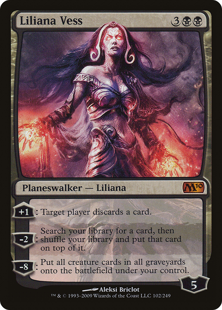 Liliana Vess (M10-102) [Magic 2010] Foil