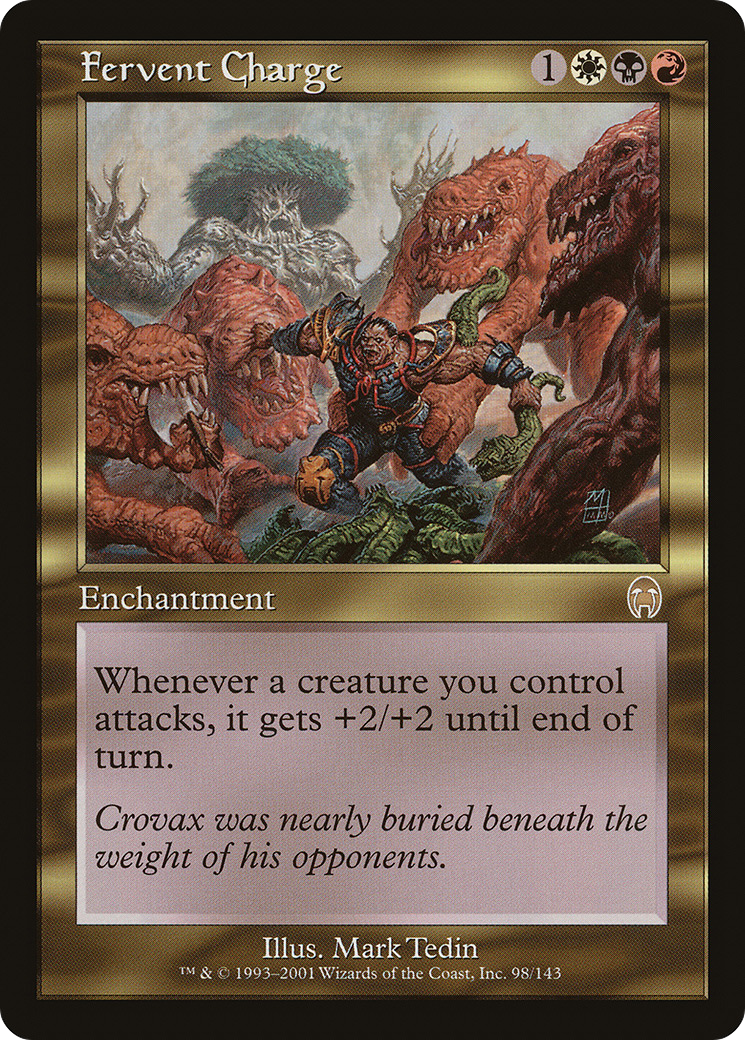 Fervent Charge (APC-098) [Apocalypse] Foil