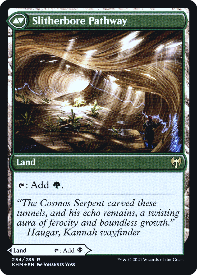 Darkbore Pathway (PRE-254) [Kaldheim Promos] Foil