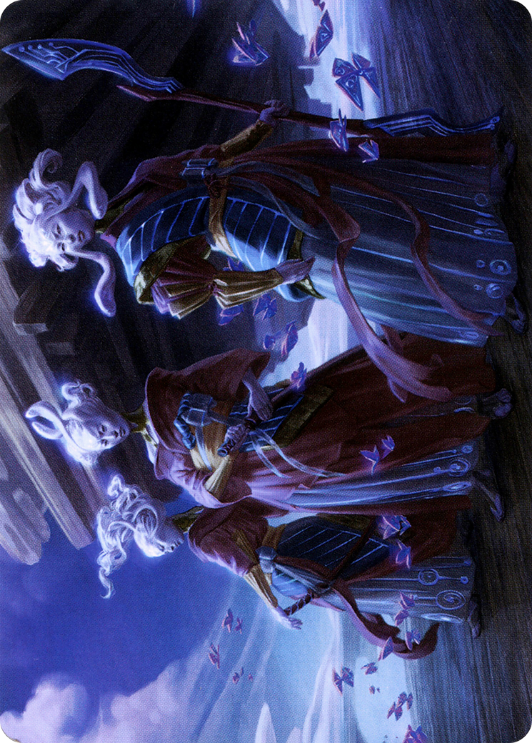 Guardians of Oboro // Guardians of Oboro (ANEO-030) (Borderless) [Neon Dynasty Art Series] Foil