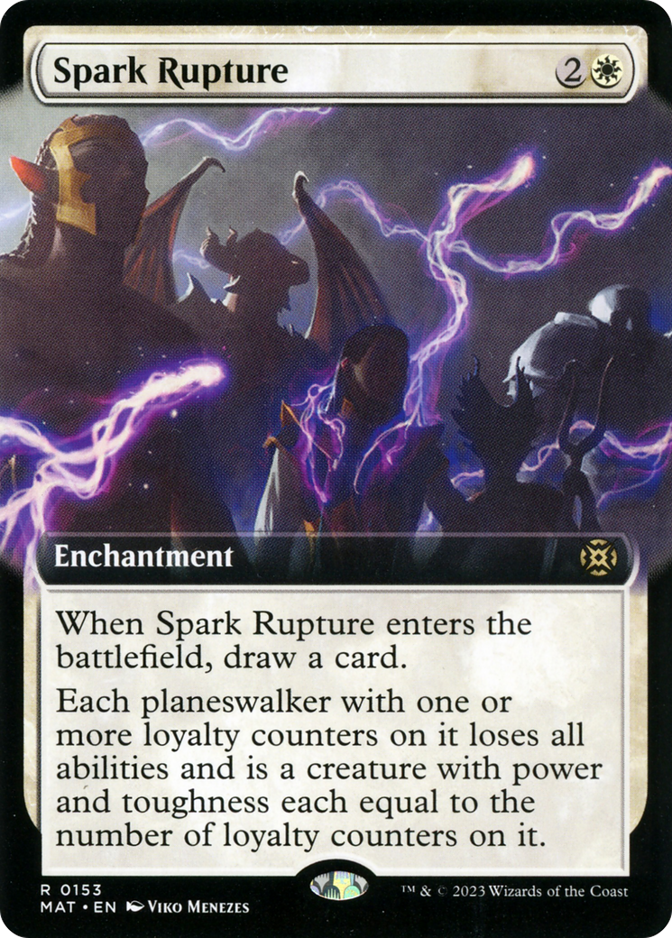 Spark Rupture (Extended Art) (MAT-153) [March of the Machine: The Aftermath]