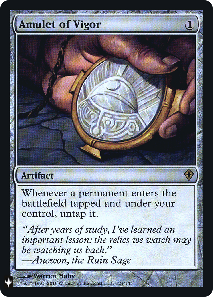 Amulet of Vigor (LIST-121) [The List] Foil
