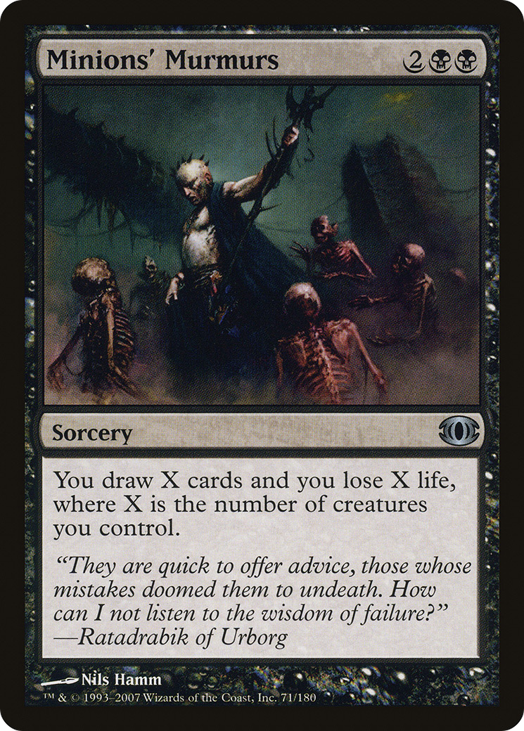 Minions' Murmurs (FUT-071) [Future Sight]