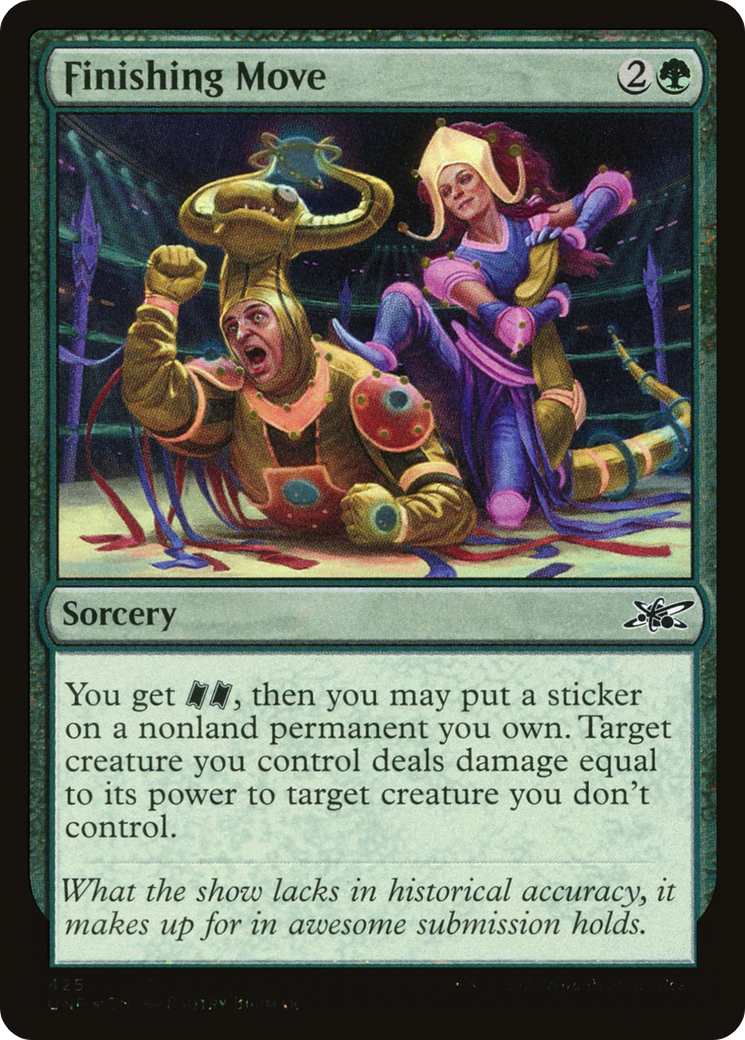 Finishing Move (Galaxy Foil) (UNF-425) [Unfinity] Foil