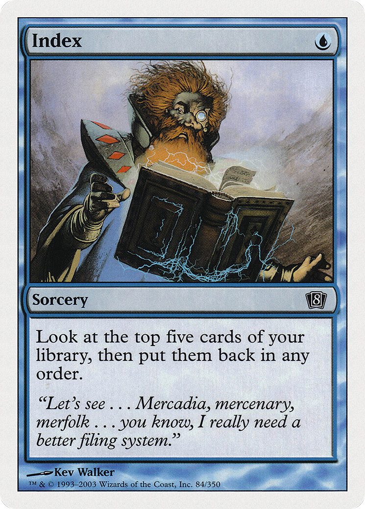 Index (8ED-084) [8th Edition] Foil