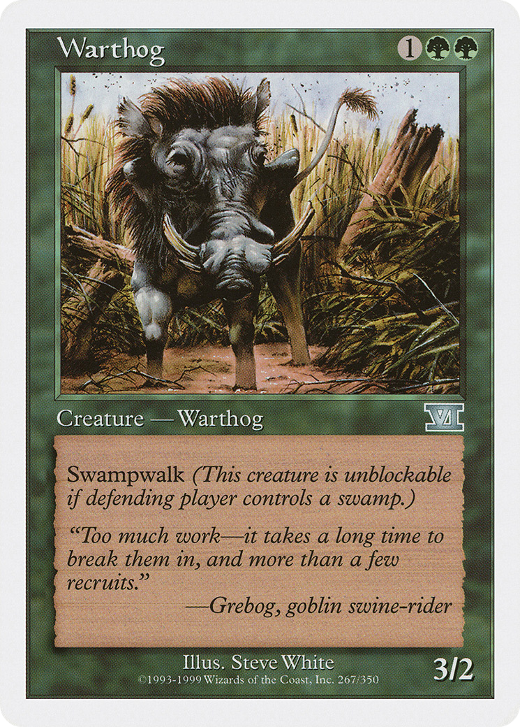 Warthog (6ED-267) [Classic Sixth Edition]