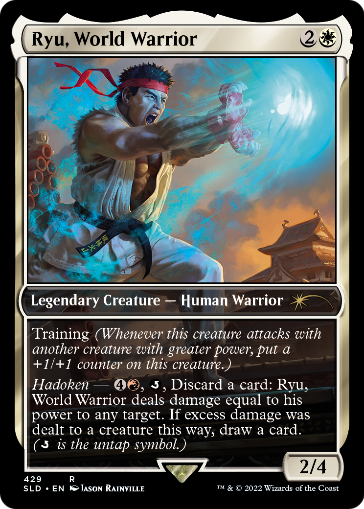 Ryu, World Warrior (SLD-429) [Secret Lair Drop] Foil