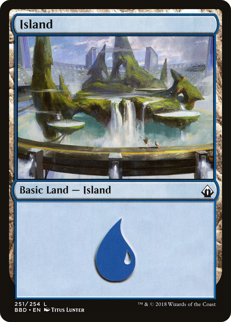 Island (BBD-251) [Battlebond]