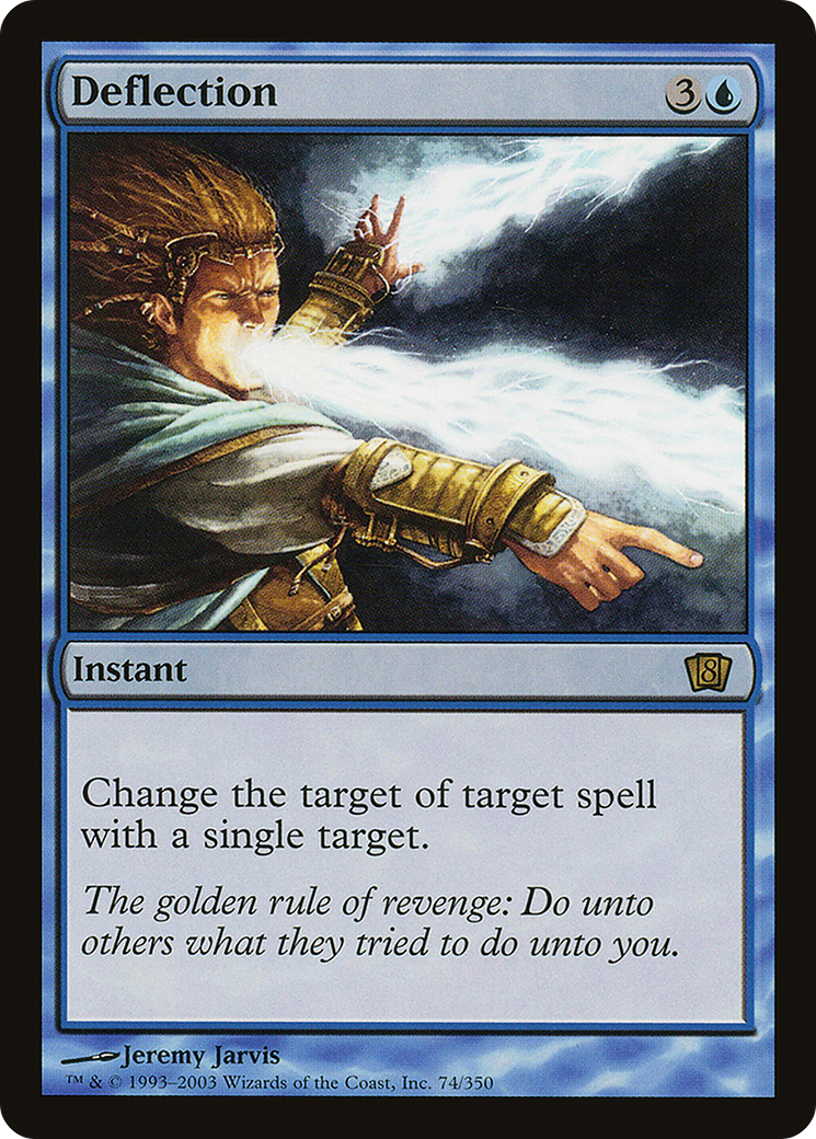 Deflection (8ED-074) [8th Edition] Foil