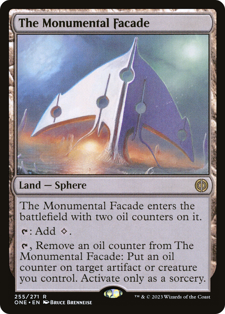 The Monumental Facade (ONE-255) [Phyrexia: All Will Be One]