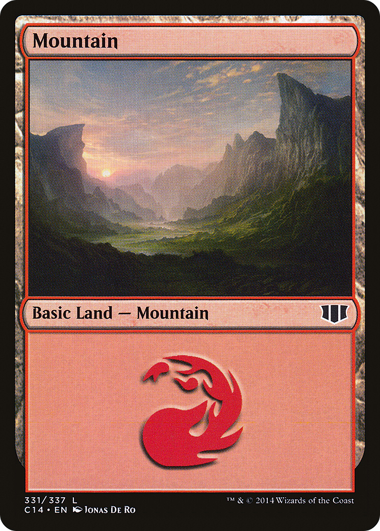 Mountain (C14-331) [Commander 2014]