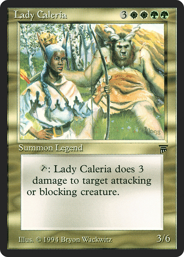 Lady Caleria [Legends]