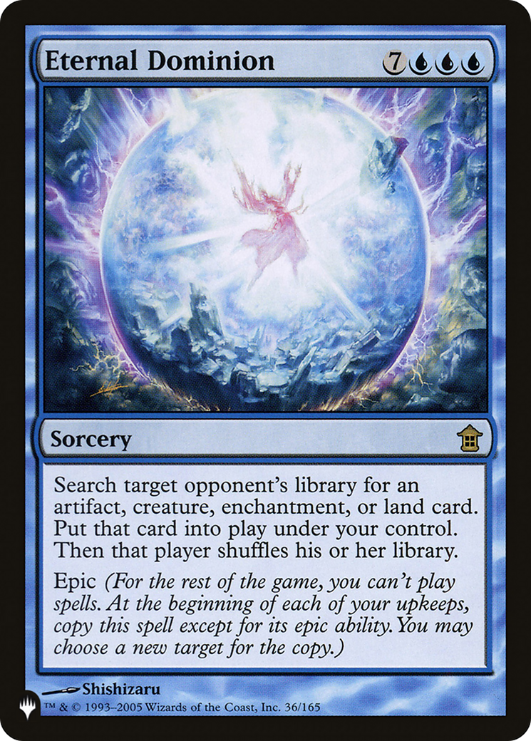 Eternal Dominion (LIST-36/165) [The List]