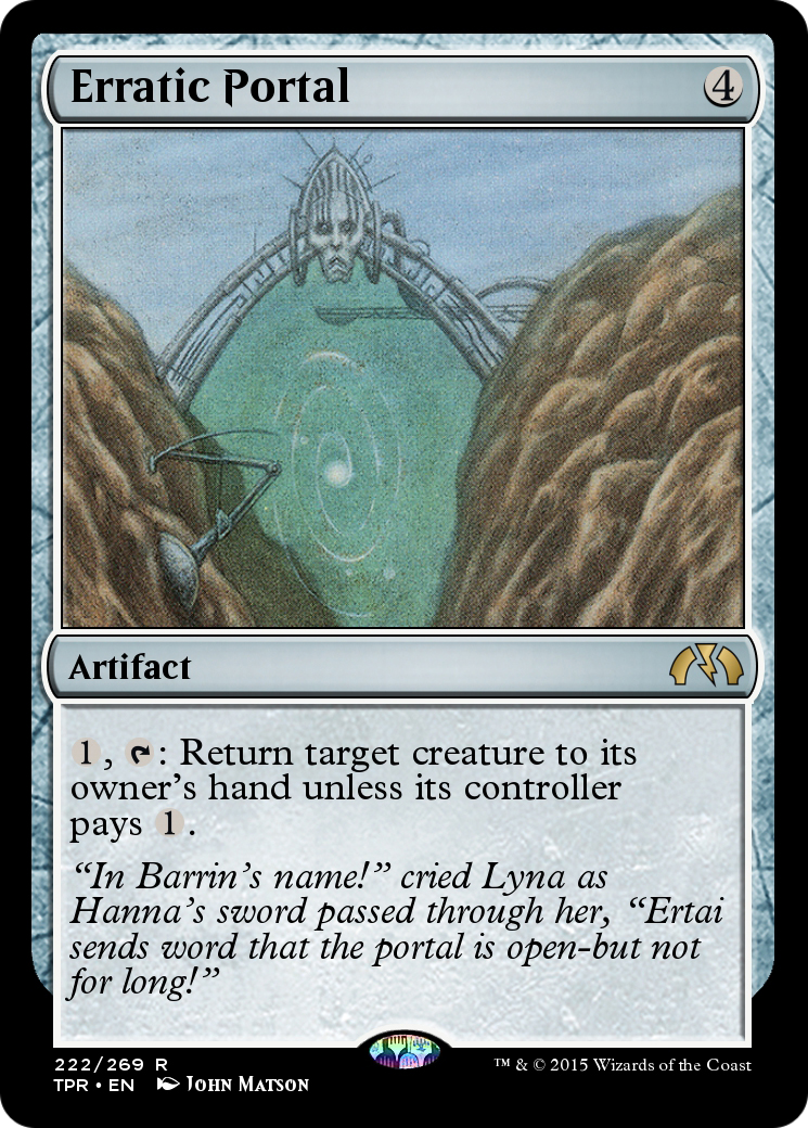 Erratic Portal (TPR-222) [Tempest Remastered] Foil