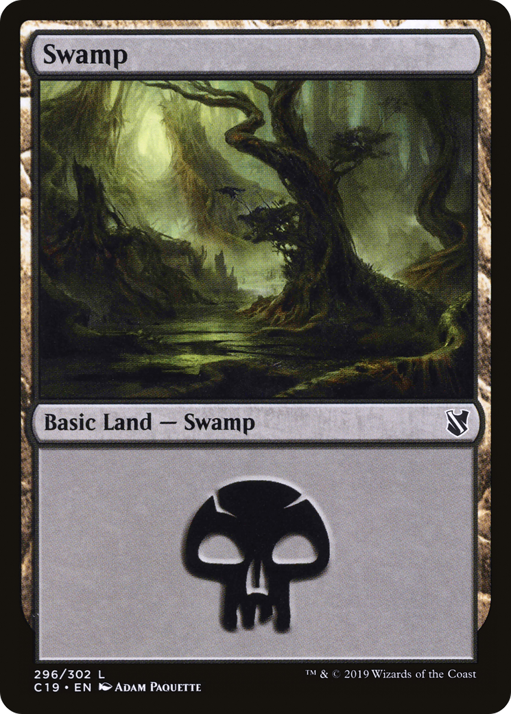 Swamp (C19-296) [Commander 2019]