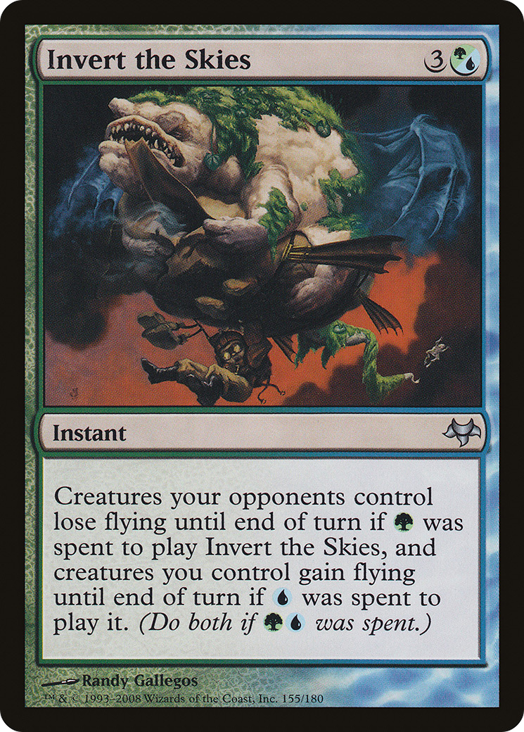 Invert the Skies (EVE-155) [Eventide] Foil