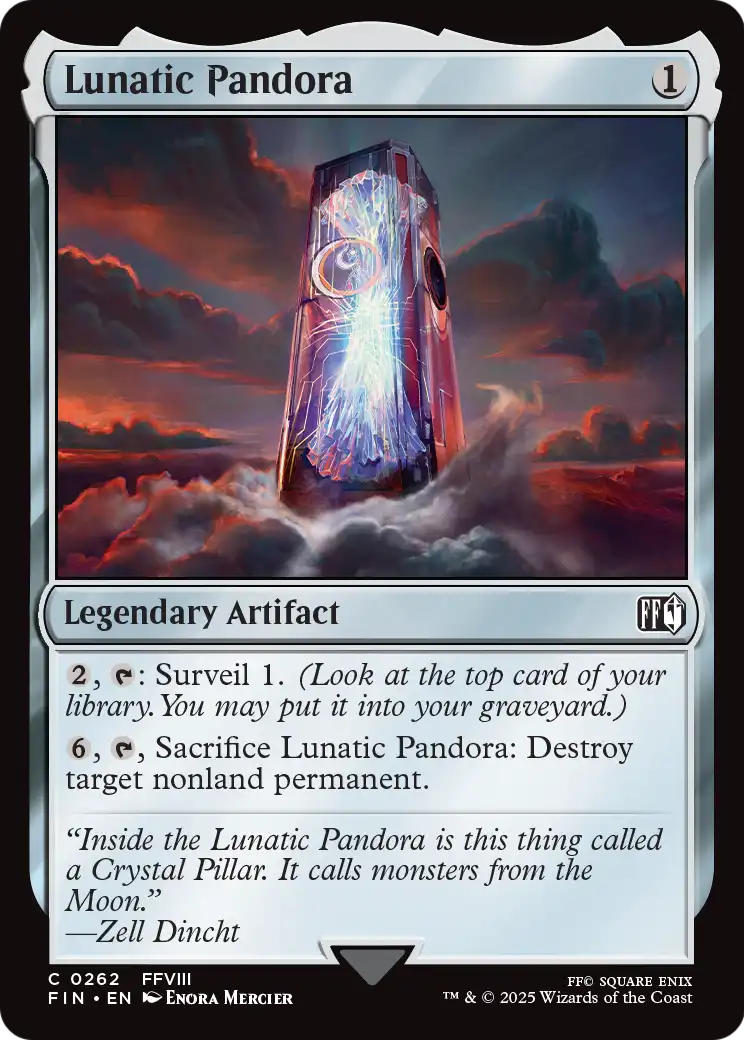 Lunatic Pandora (FIN-262) [FINAL FANTASY] Foil