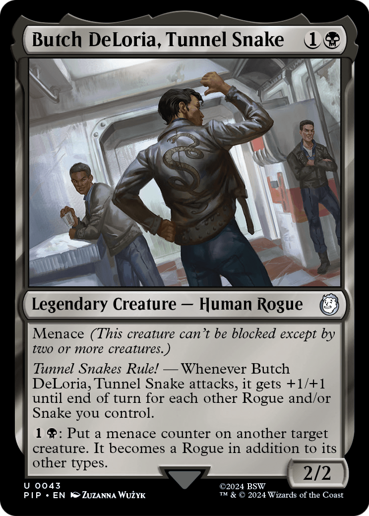 Butch DeLoria, Tunnel Snake (PIP-043) [Fallout] Foil