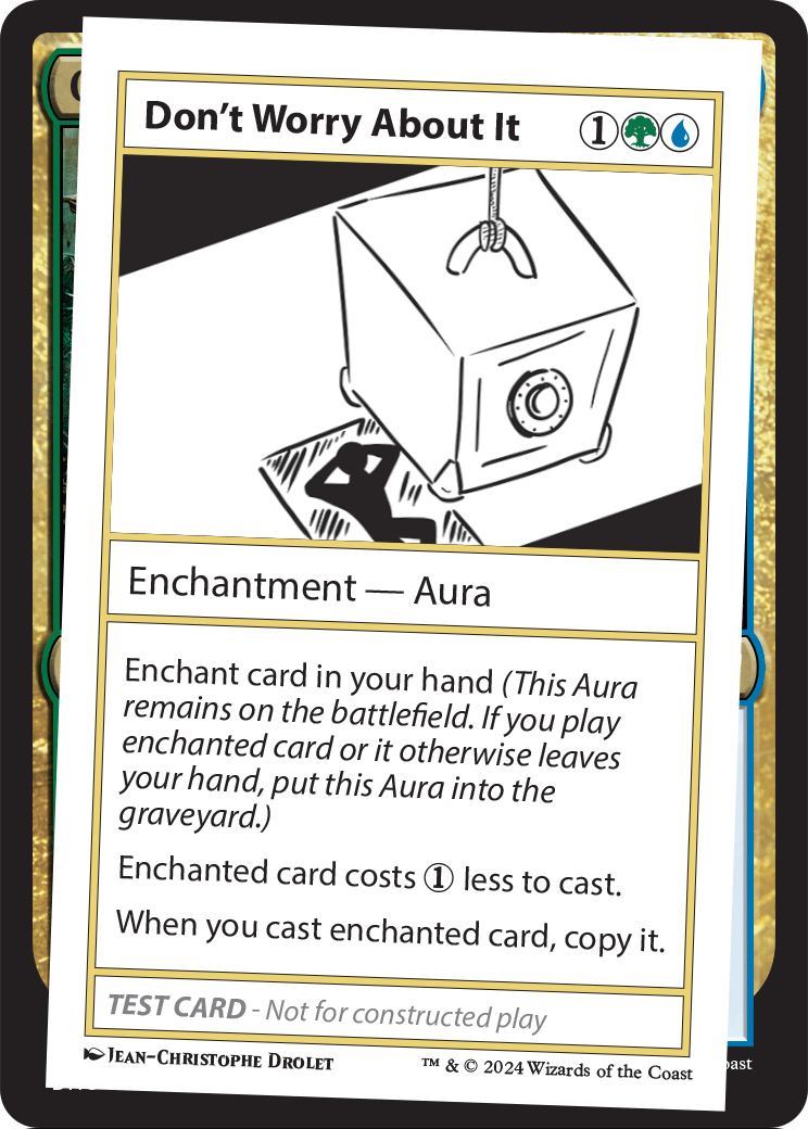 Don't Worry About It [Mystery Booster 2]