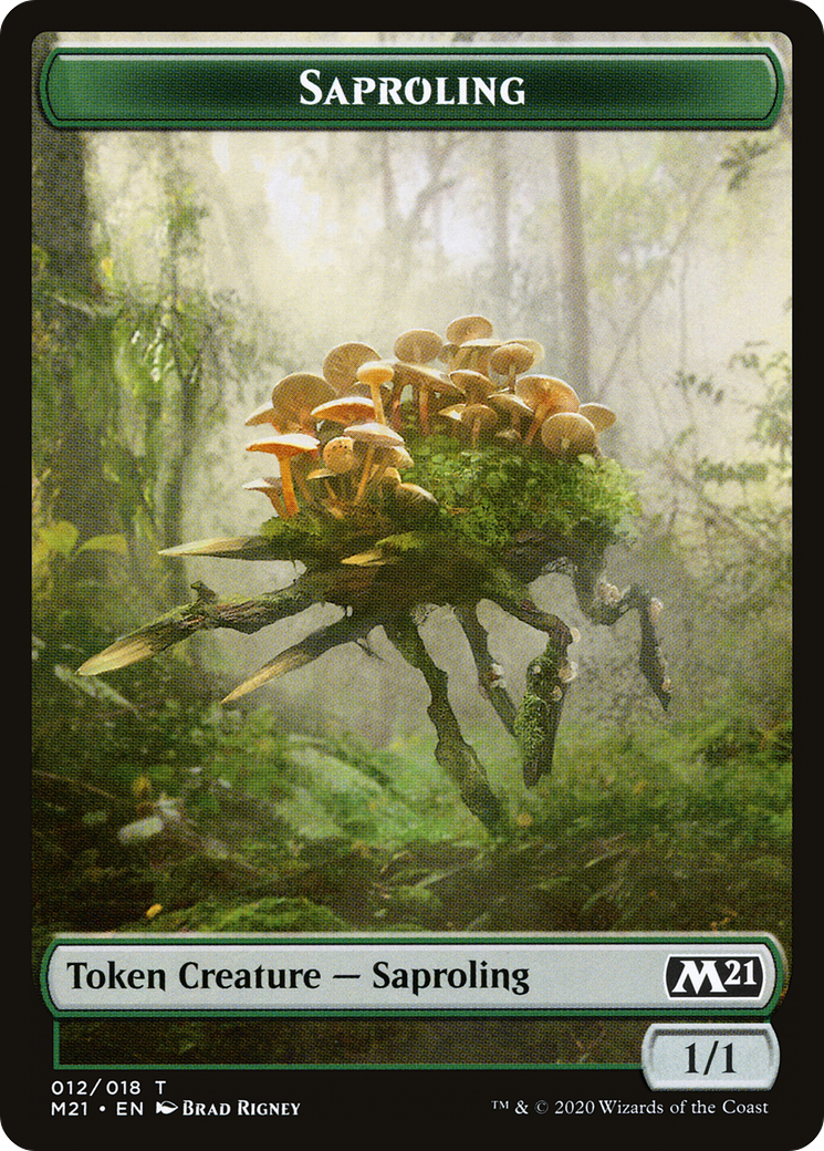 Saproling (TM21-012) [Core Set 2021 Tokens]