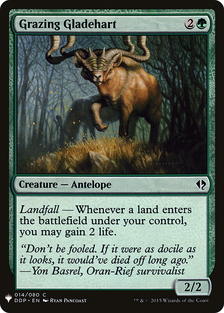 Grazing Gladehart (LIST-014) [The List]