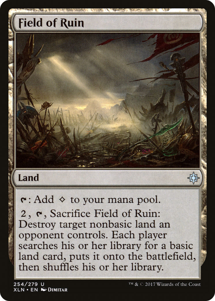 Field of Ruin (XLN-254) [Ixalan] Foil