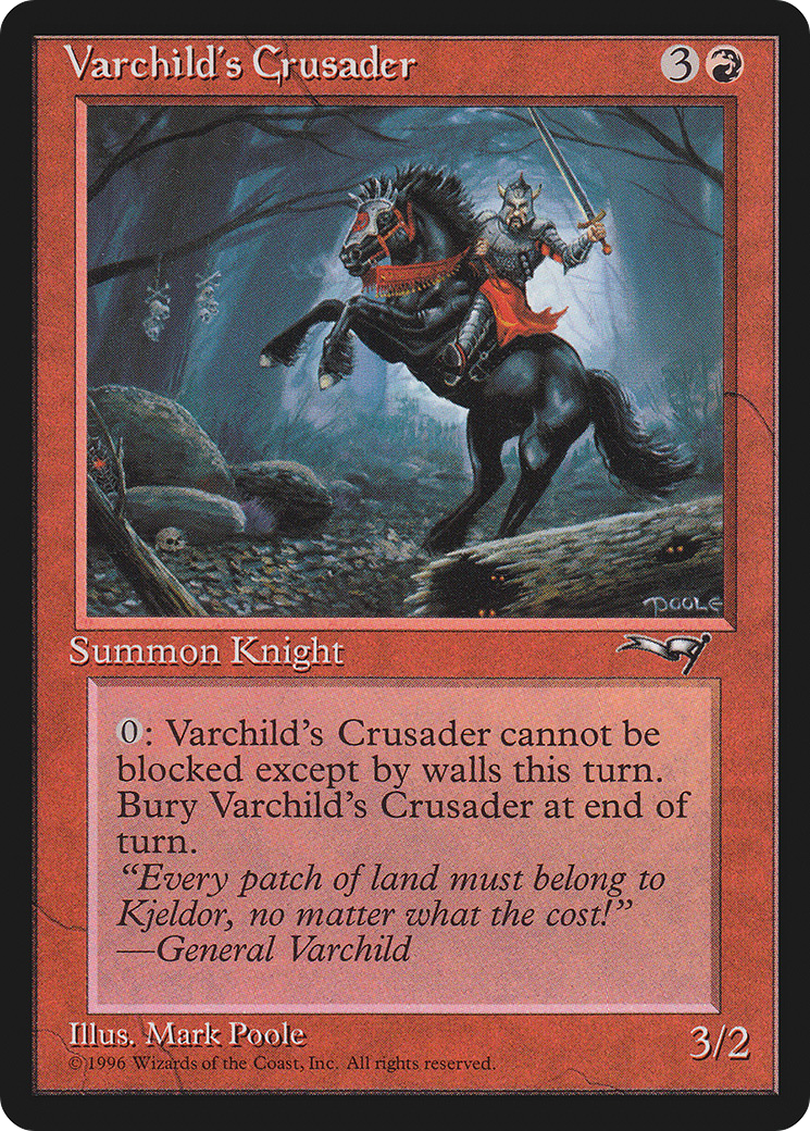 Varchild's Crusader (ALL-121) [Alliances]