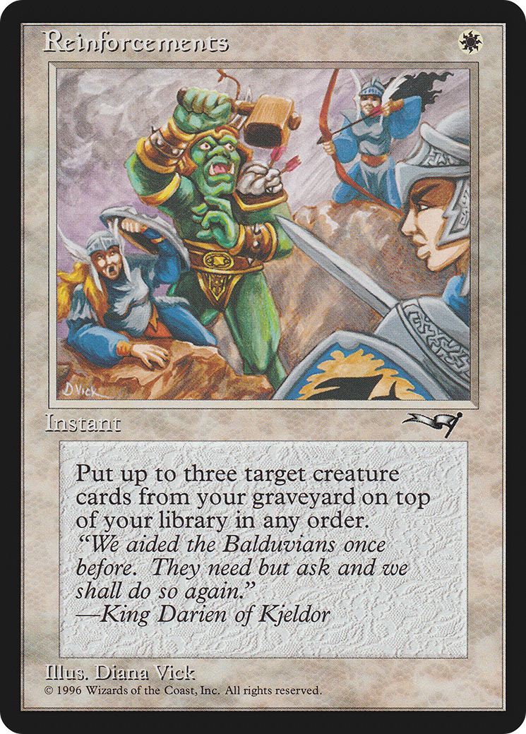 Reinforcements (Orc) (ALL-143) [Alliances]