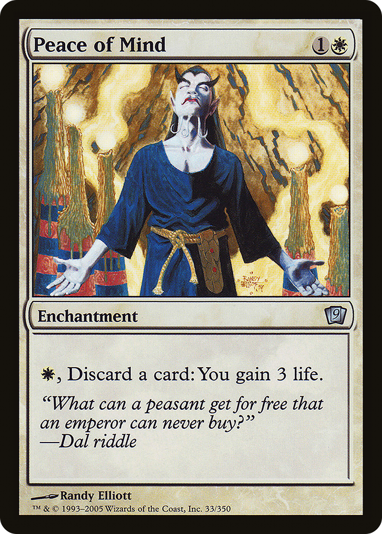Peace of Mind (9ED-033) [9th Edition]