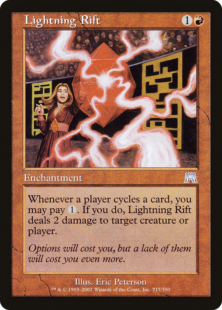 Lightning Rift (ONS-217) [Onslaught] Foil