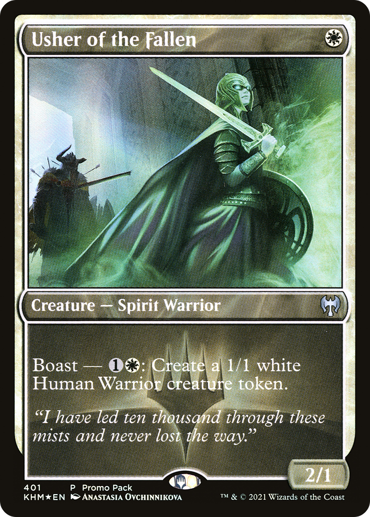 Usher of the Fallen (PPKHM-401) [Promo Pack: Kaldheim]