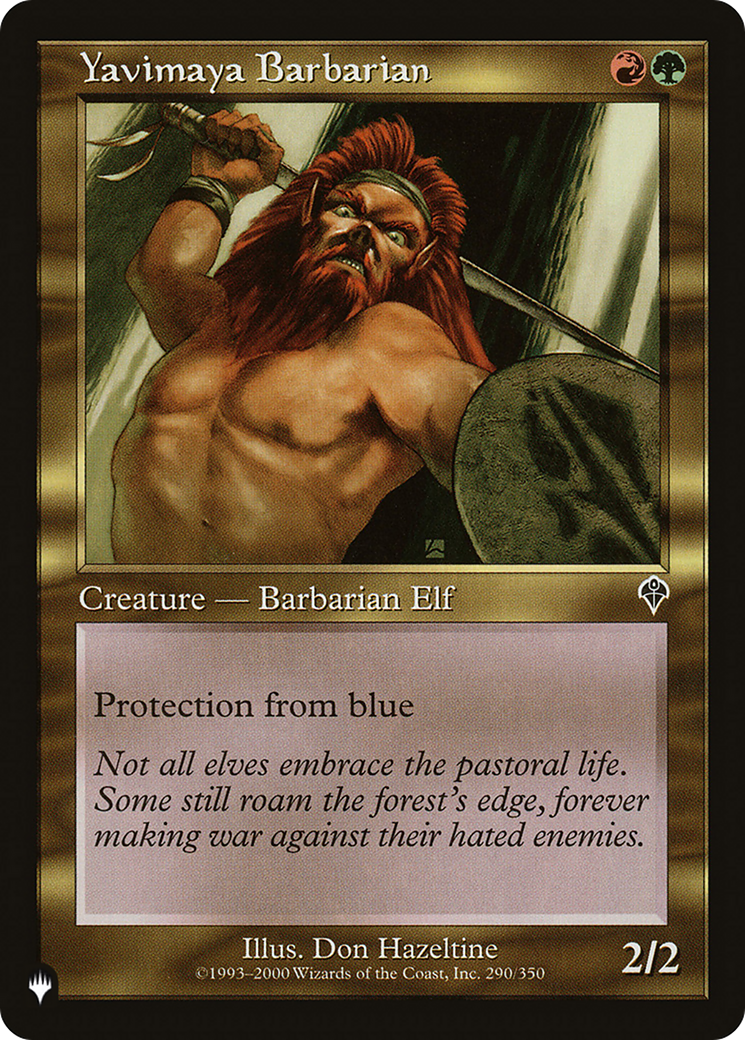 Yavimaya Barbarian - The List [The List]