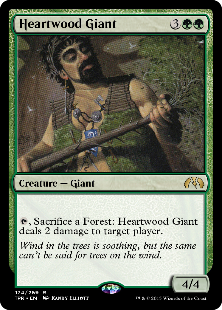 Heartwood Giant (TPR-174) [Tempest Remastered] Foil