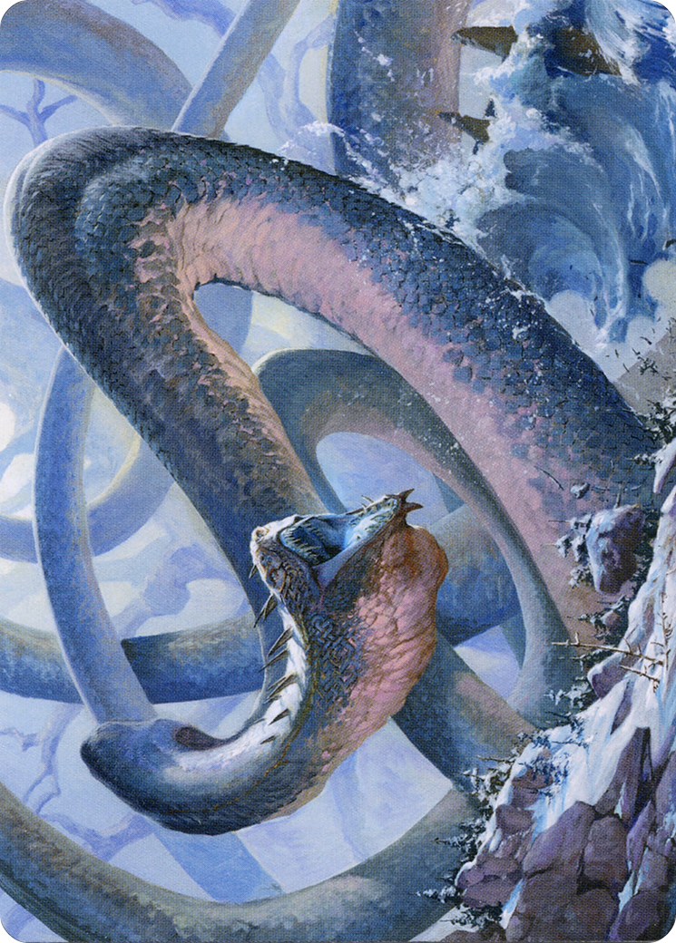 Koma, Cosmos Serpent // Koma, Cosmos Serpent (ASKHM-060) (Borderless) [Art Series: Kaldheim]