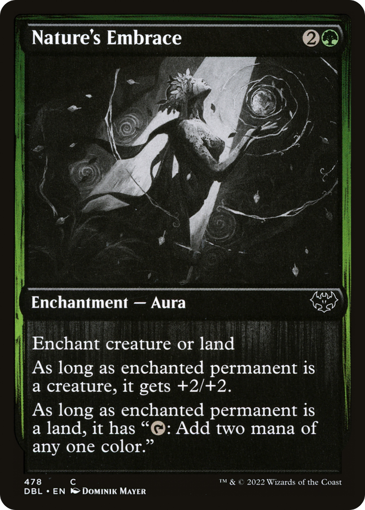 Nature's Embrace (DBL-478) [Innistrad: Double Feature] Foil