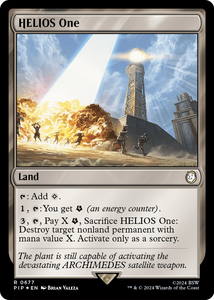 HELIOS One (Surge Foil) (PIP-677) [Fallout] Foil