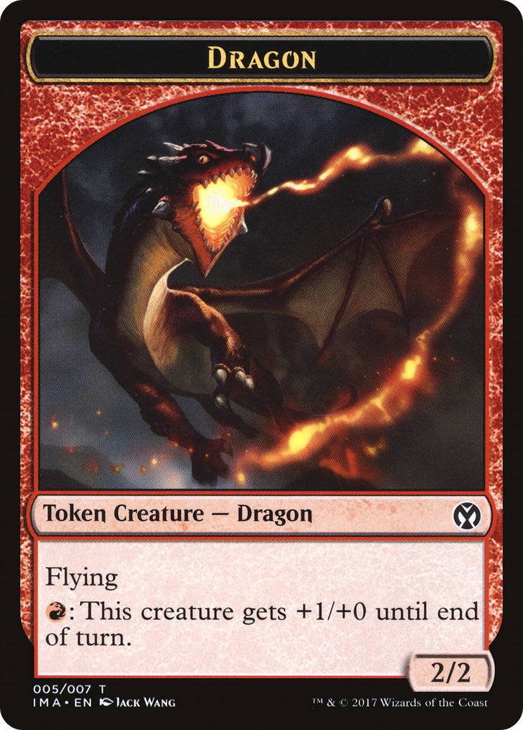 Dragon Token (IMA-005) [Iconic Masters Tokens]