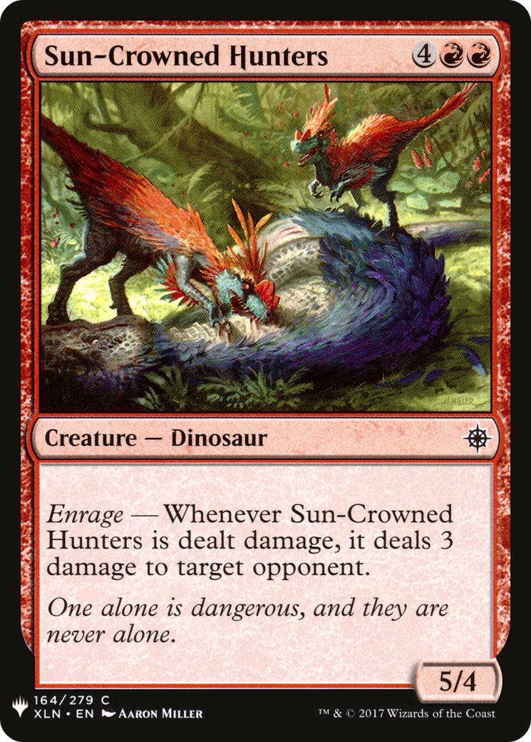 Sun-Crowned Hunters (LIST-164) [The List]