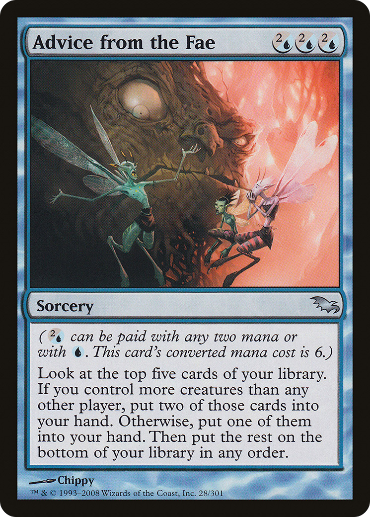 Advice from the Fae (SHM-028) [Shadowmoor]