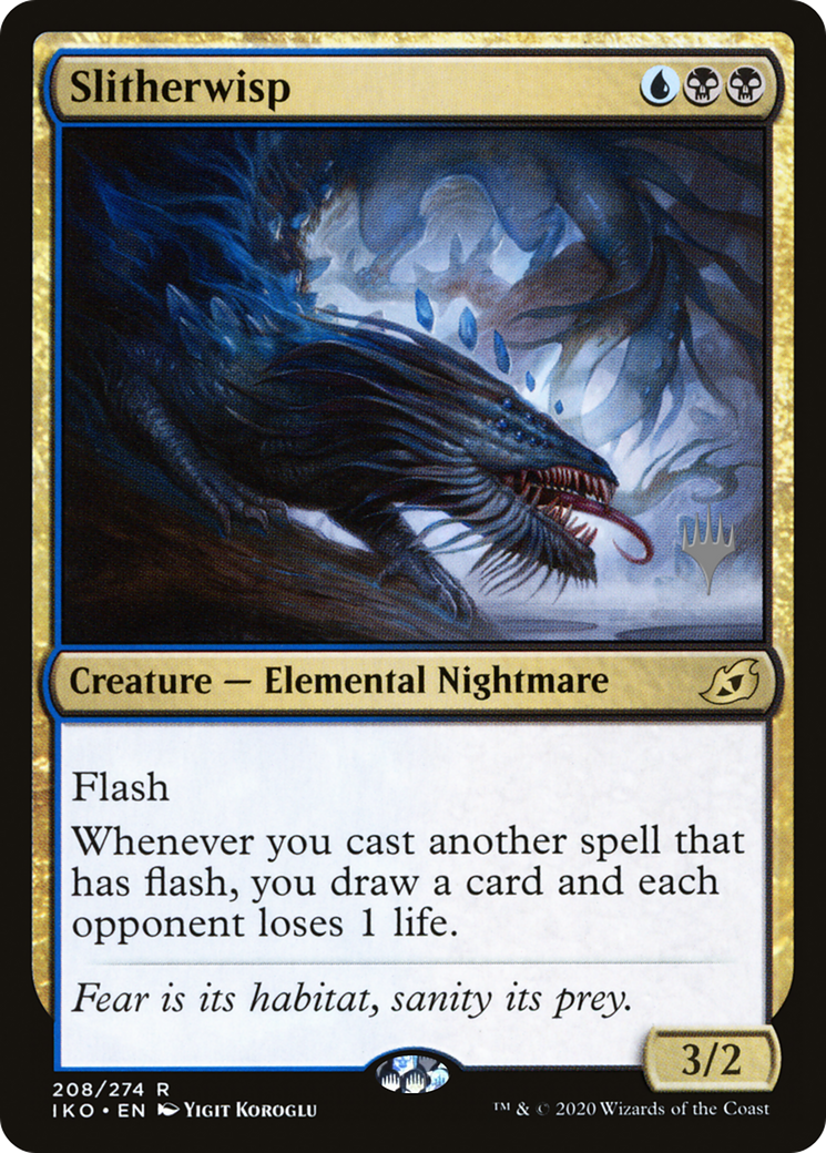Slitherwisp (PPIKO-208) [Promo Pack: Ikoria: Lair of Behemoths Promos]