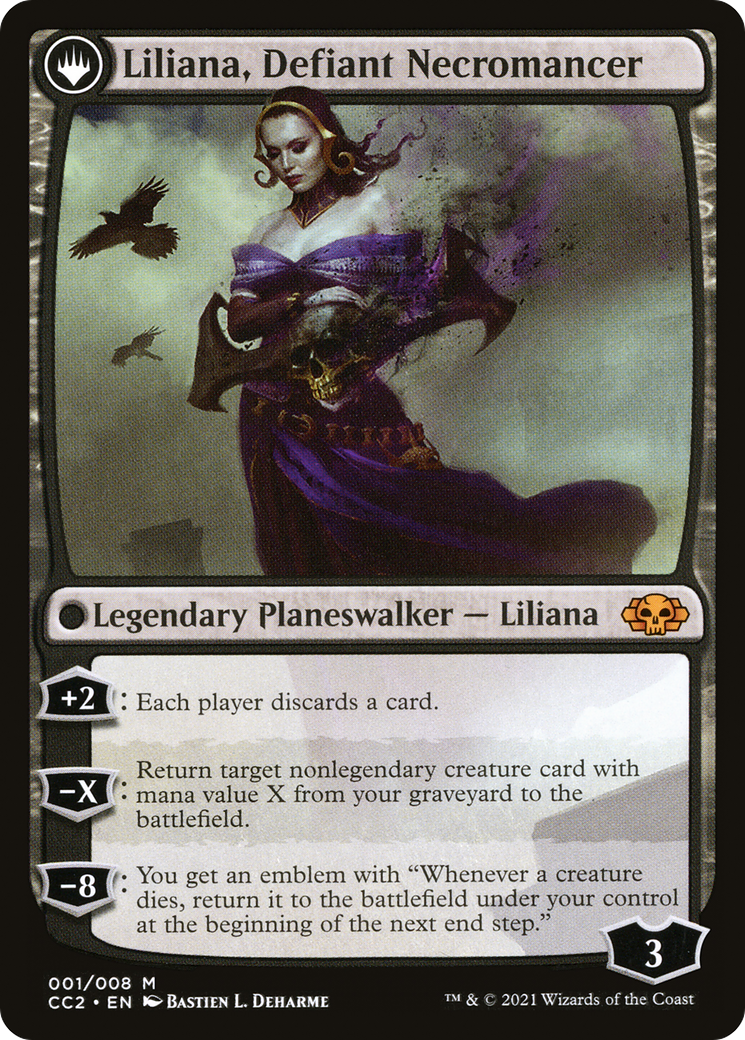 Liliana, Heretical Healer (CC2-001) [Commander Collection: Black]