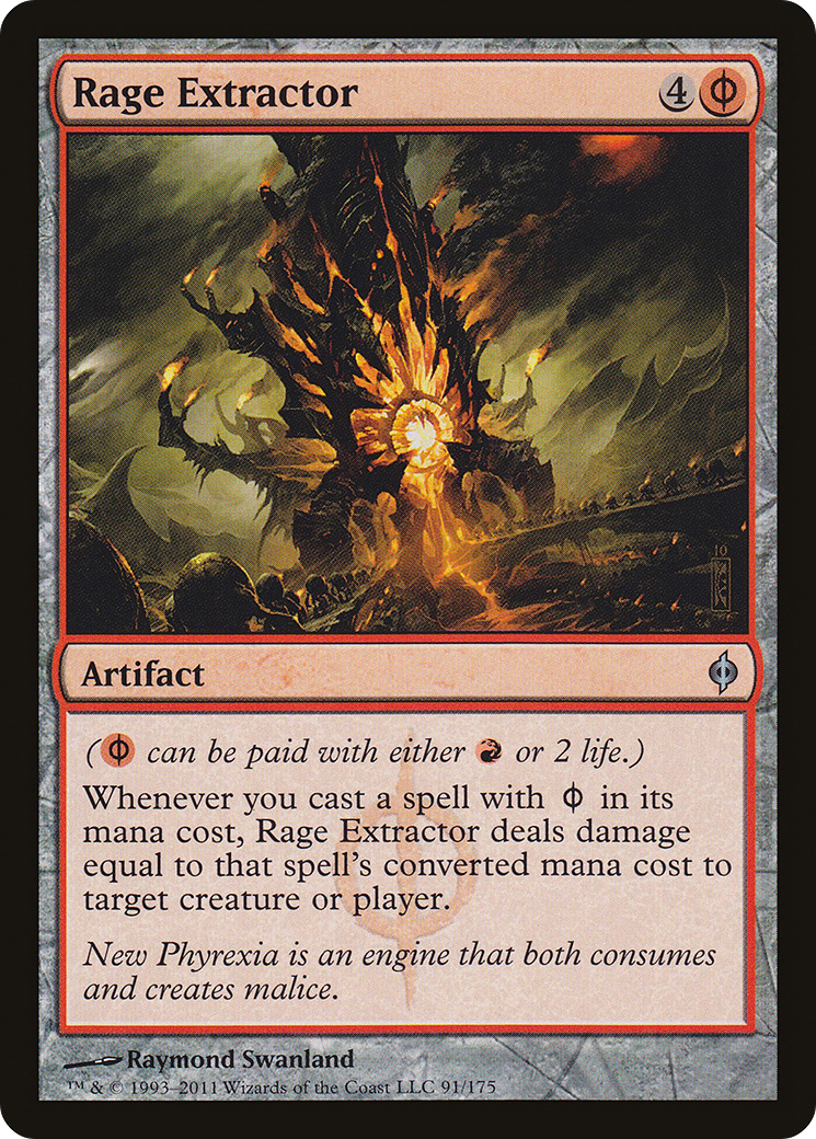 Rage Extractor (NPH-091) [New Phyrexia] Foil