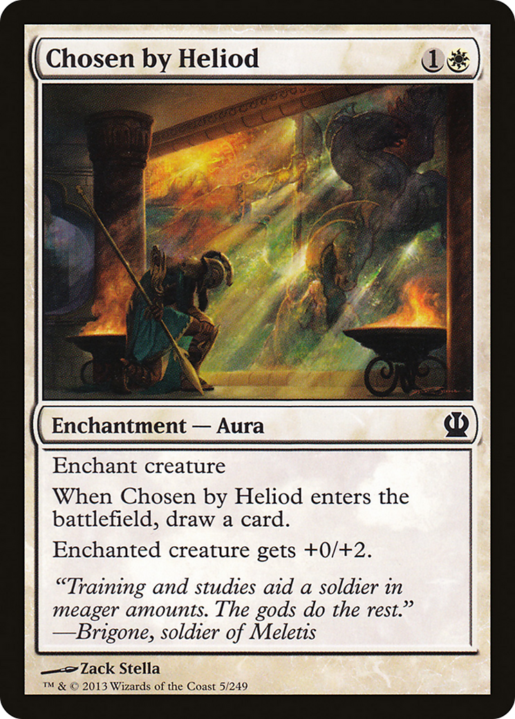 Chosen by Heliod (THS-005) [Theros]