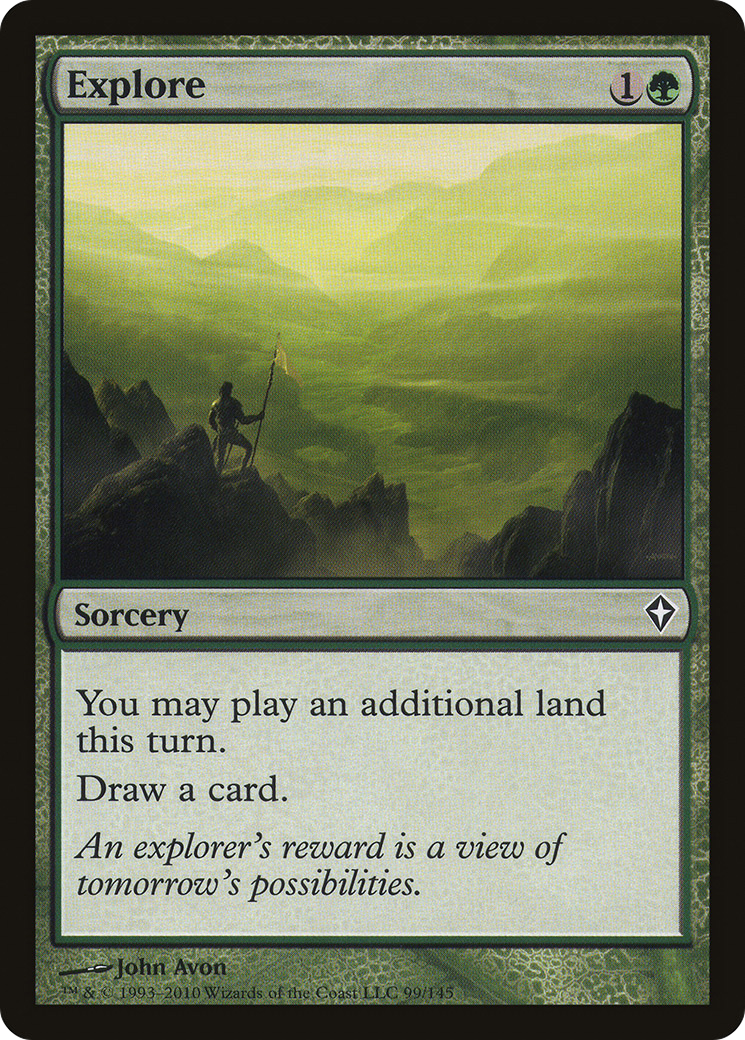 Explore (WWK-099) [Worldwake] Foil