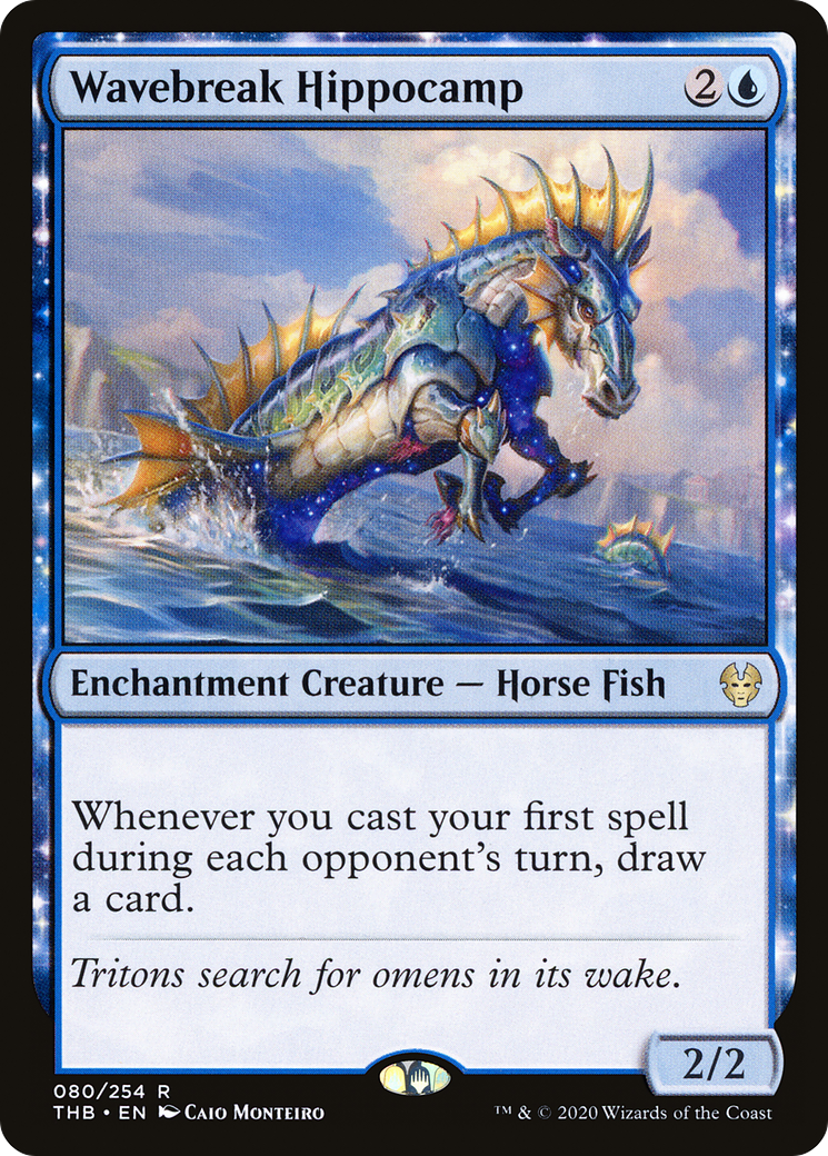 Wavebreak Hippocamp (THB-080) [Theros Beyond Death]
