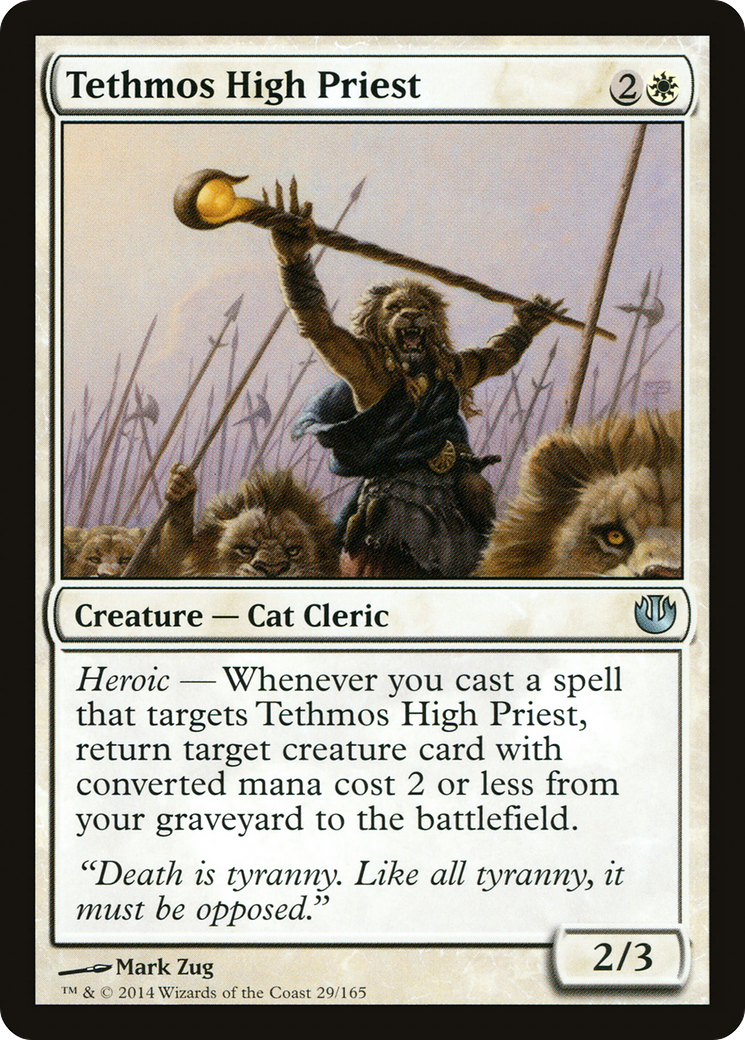 Tethmos High Priest (JOU-029) [Journey into Nyx]