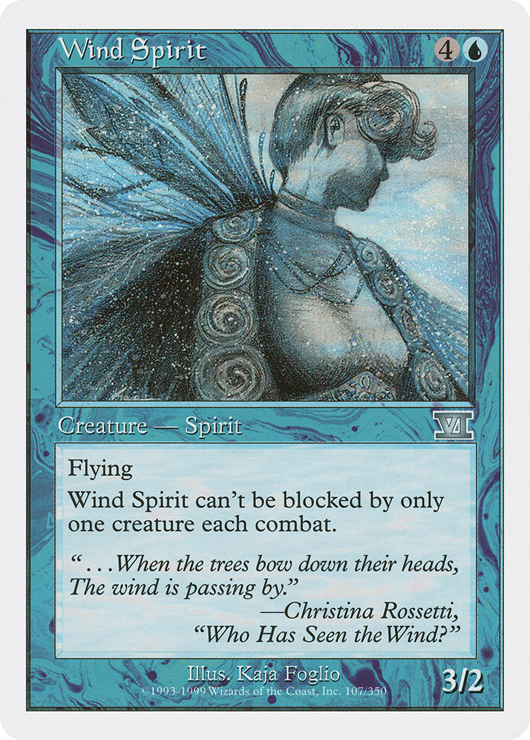 Wind Spirit (6ED-107) [Classic Sixth Edition]