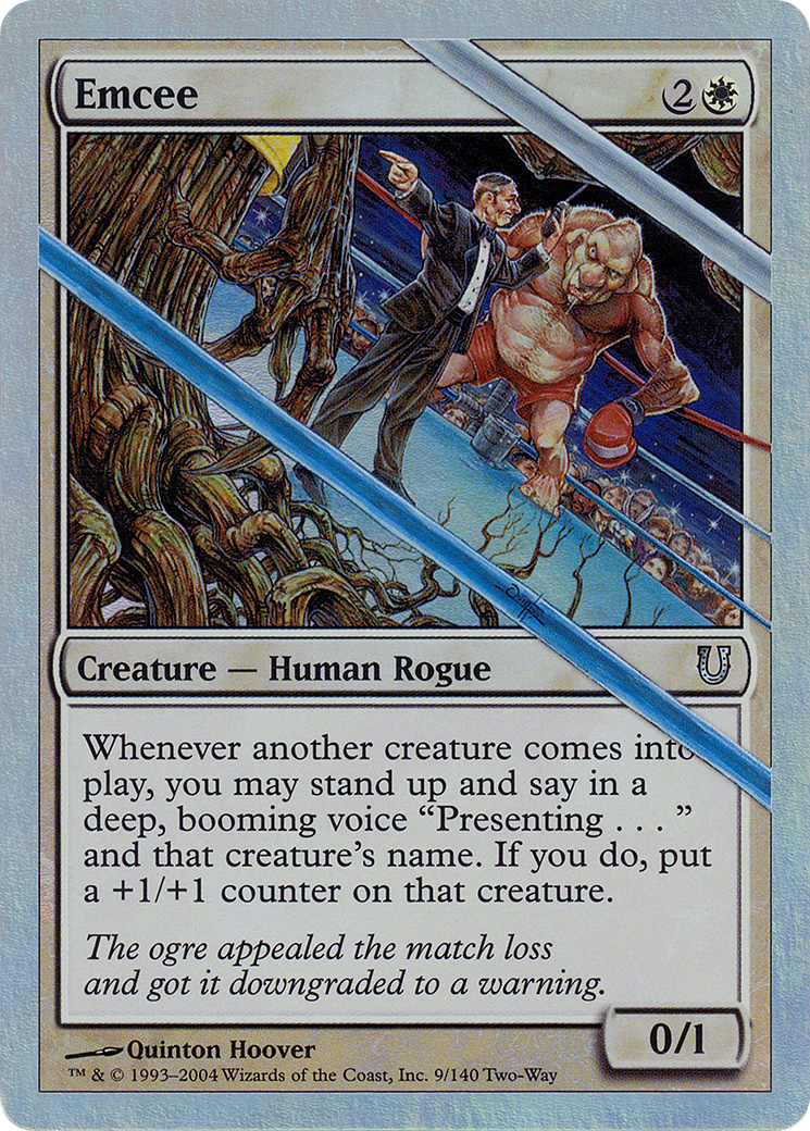 Emcee (Alternate Foil) (UNH-009) [Unhinged] Foil