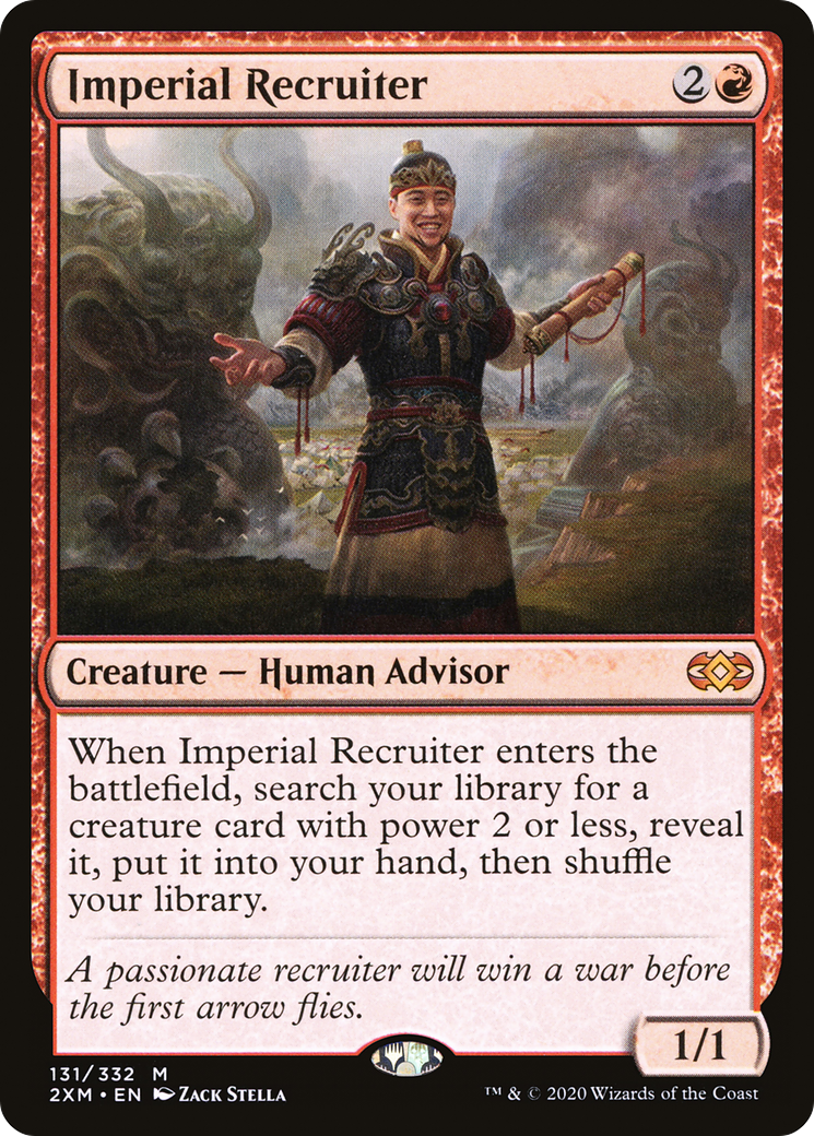 Imperial Recruiter (2XM-131) [Double Masters] Foil