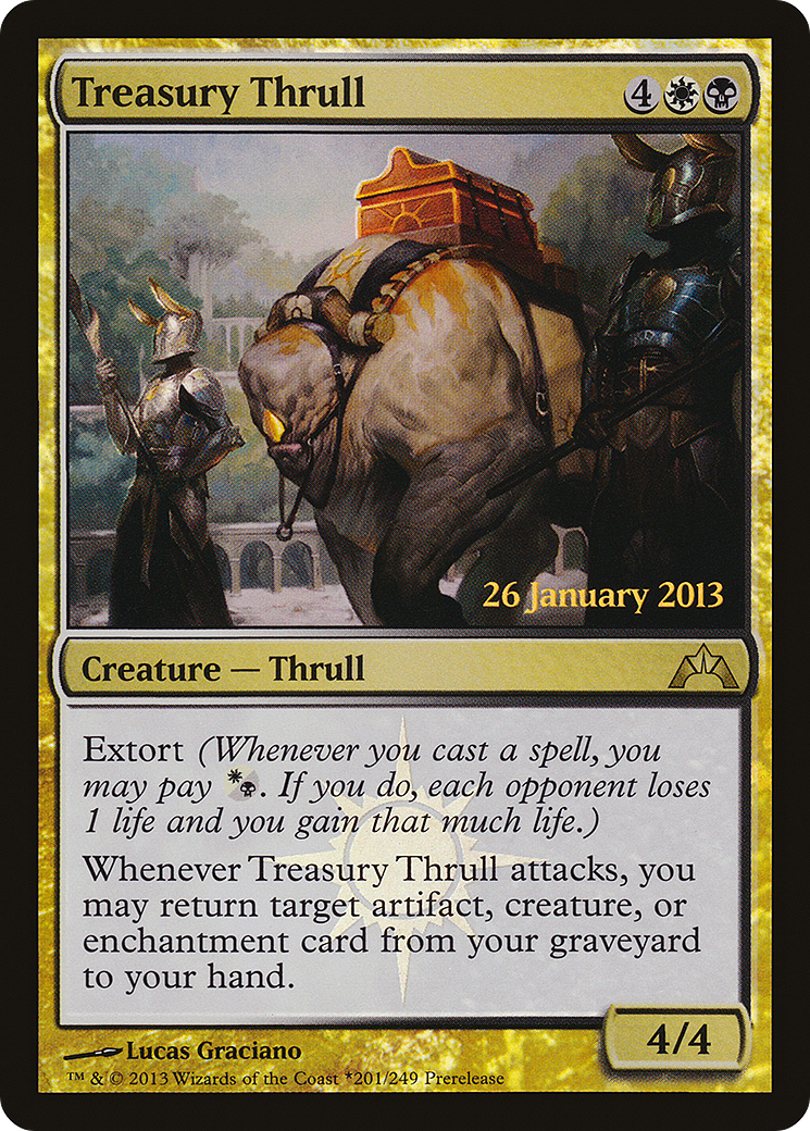 Treasury Thrull (PRE-201) [Gatecrash Promos] Foil